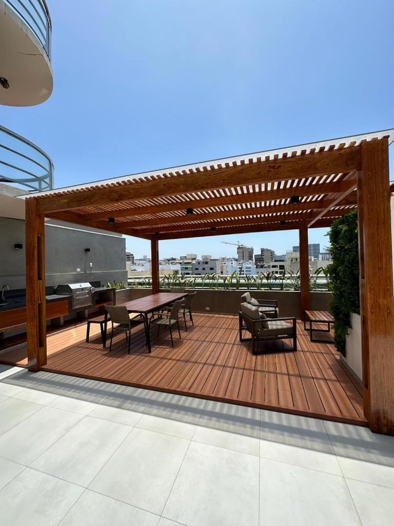 לימה Duplex Vintage En El Corazon De Miraflores מראה חיצוני תמונה